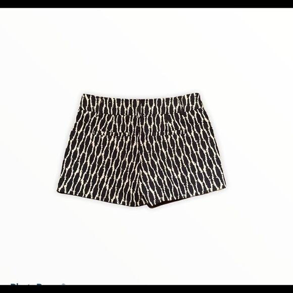 Loft Navy/White Shorts Size 00 Dressy Printed - Picture 5 of 5